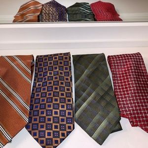 NWOT Neckties Lot of 4 Men’s Silk Ties